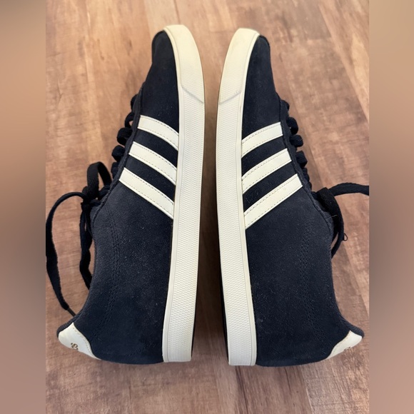 Adidas Samba Women's Blue Suede Sneakers - Picture 7 of 9